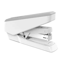 Fellowes LX870 EasyPress Stapler with Antimicrobial Protection, 40-Sheet Capacity, Gray/White