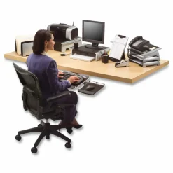 Fellowes Office Suites Printer Stand, Black/Silver