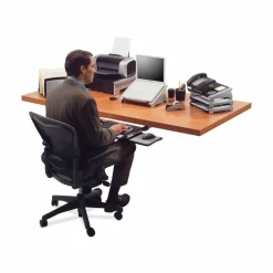 Fellowes Office Suites Printer Stand, Black/Silver