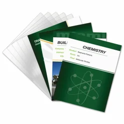 Fellowes PET Ultra Clear Binding Covers, 7 mil Plastic, Square Corners, 11 x 8.5, Gloss Clear, 100/Pack