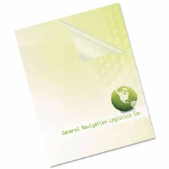 Fellowes PET Ultra Clear Binding Covers, 7 mil Plastic, Square Corners, 11 x 8.5, Gloss Clear, 100/Pack