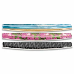 Fellowes Photo Gel Keyboard Wrist Support with Microban, Sandy Beach Design, 1Ea, 9179401