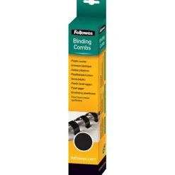 Fellowes Plastic Comb Bindings for 11 x 8.5 Documents, 19 Rings, 0.5