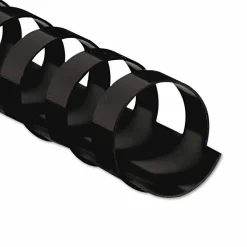 Fellowes Plastic Comb Bindings for 11 x 8.5 Documents, 19 Rings, 0.5
