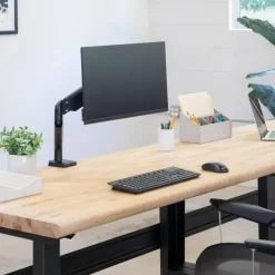 Fellowes Platinum Series Single-Monitor Arm For Monitors Up To 40