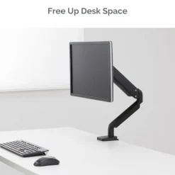 Fellowes Platinum Series Single-Monitor Arm For Monitors Up To 40