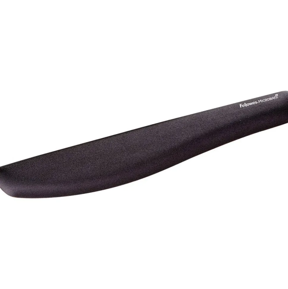 Fellowes PlushTouch Keyboard Wrist Rest, Black