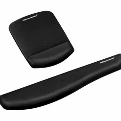Fellowes PlushTouch Keyboard Wrist Rest, Black