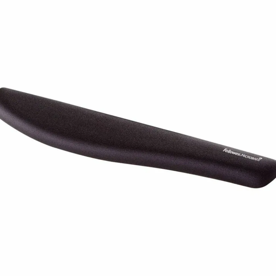 Fellowes PlushTouch Keyboard Wrist Rest, Black