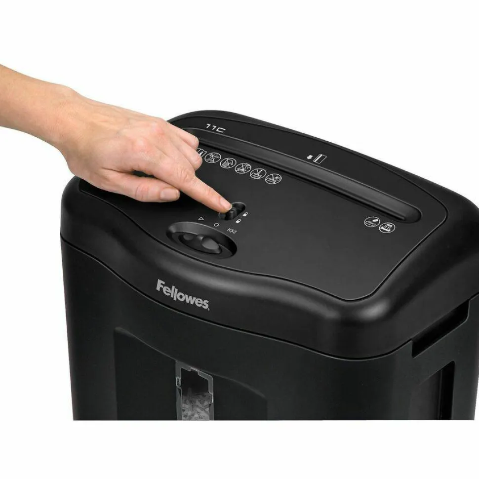 Fellowes Powershred 11C Cross-Cut Shredder