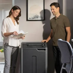 Fellowes Powershred 425Ci 100% Jam Proof BAA Compliant 30-Sheet Cross-Cut Continuous Duty Large Office Shredder