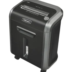 Fellowes Powershred 79Ci 100% Jam-Proof 16-Sheet Cross-Cut Paper Shredder with SafeSence, Black/Silver