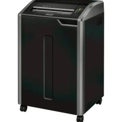Fellowes Powershred 485i 100% Jam Proof BAA Compliant 38-Sheet Continuous Duty Strip-Cut Shredder