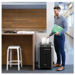 Fellowes Powershred 225i 100% Jam Proof 20-Sheet Continuous duty Strip-Cut Shredder