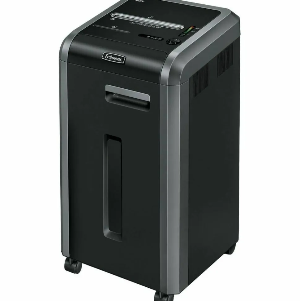 Fellowes Powershred 225i 100% Jam Proof 20-Sheet Continuous duty Strip-Cut Shredder
