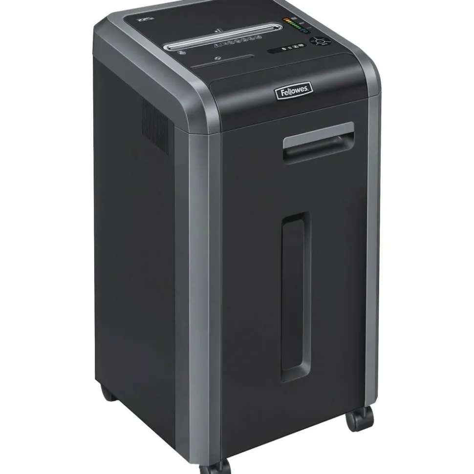Fellowes Powershred 225i 100% Jam Proof 20-Sheet Continuous duty Strip-Cut Shredder