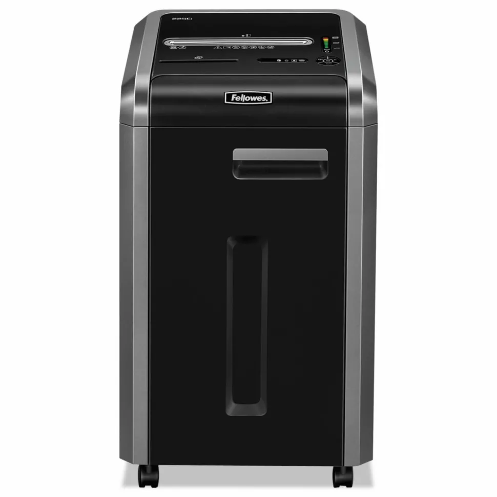 Fellowes Powershred 225i 100% Jam Proof 20-Sheet Continuous duty Strip-Cut Shredder