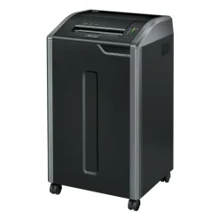 Fellowes Powershred 425i 100% Jam Proof BAA Compliant 38-Sheet Strip-Cut Continuous Duty Large Office Shredder