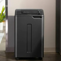 Fellowes Powershred 425i 100% Jam Proof BAA Compliant 38-Sheet Strip-Cut Continuous Duty Large Office Shredder