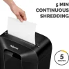 Fellowes Powershred LX70 Cross-Cut Shredder, 11 Manual Sheet Capacity