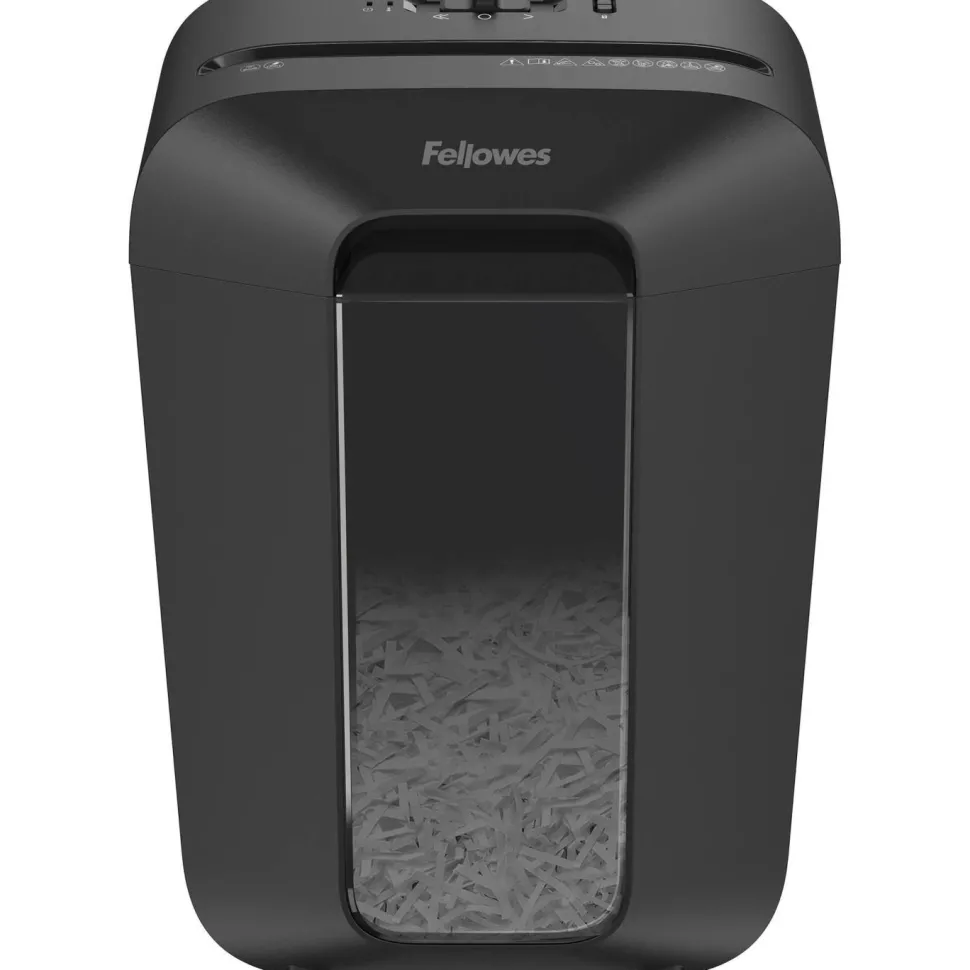 Fellowes Powershred LX70 Cross-Cut Shredder, 11 Manual Sheet Capacity