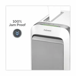 Fellowes Powershred LX220 Micro-Cut Shredder, 20 Manual Sheet Capacity, White