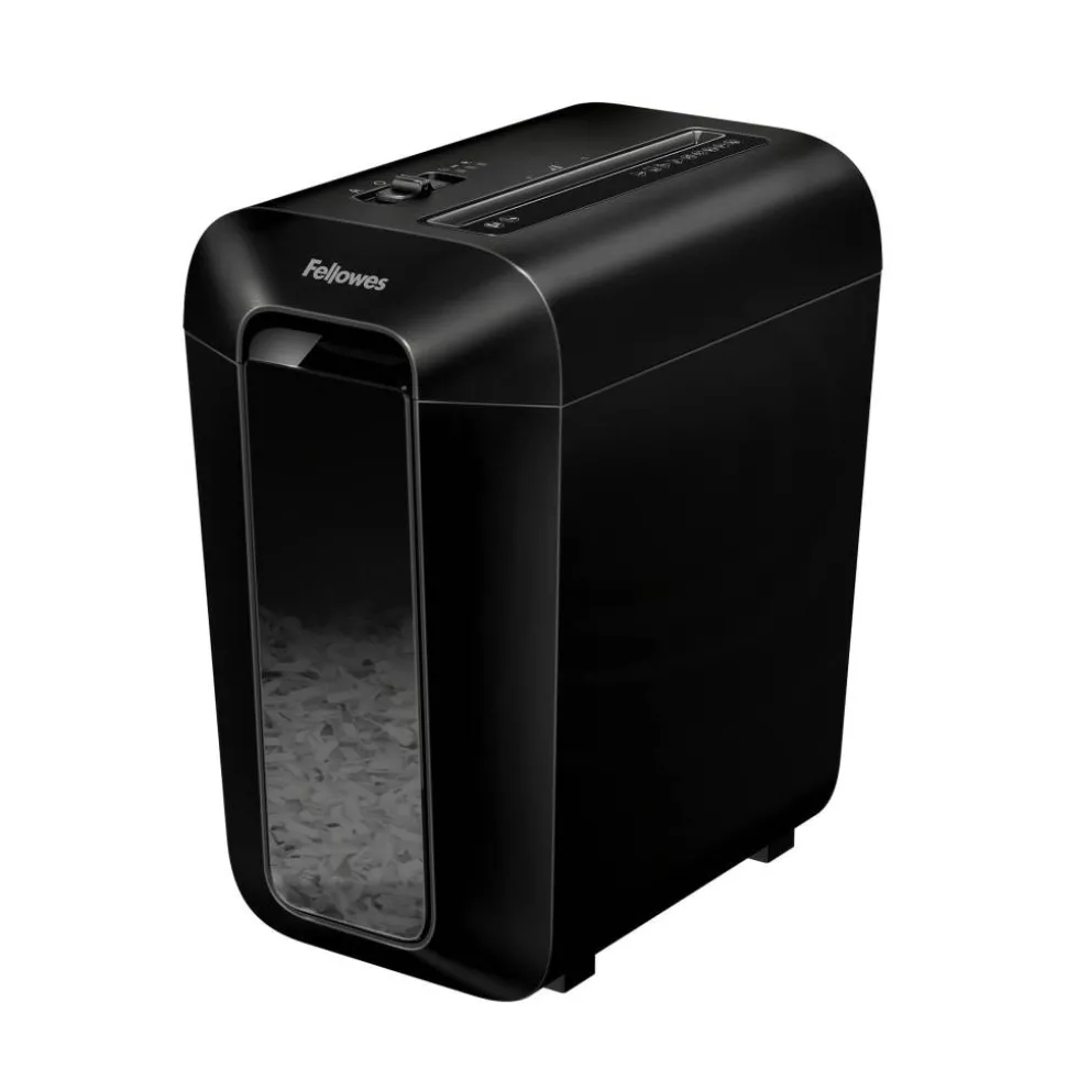 Fellowes Powershred LX65 10-Sheet Cross-Cut Deskside Paper Shredder