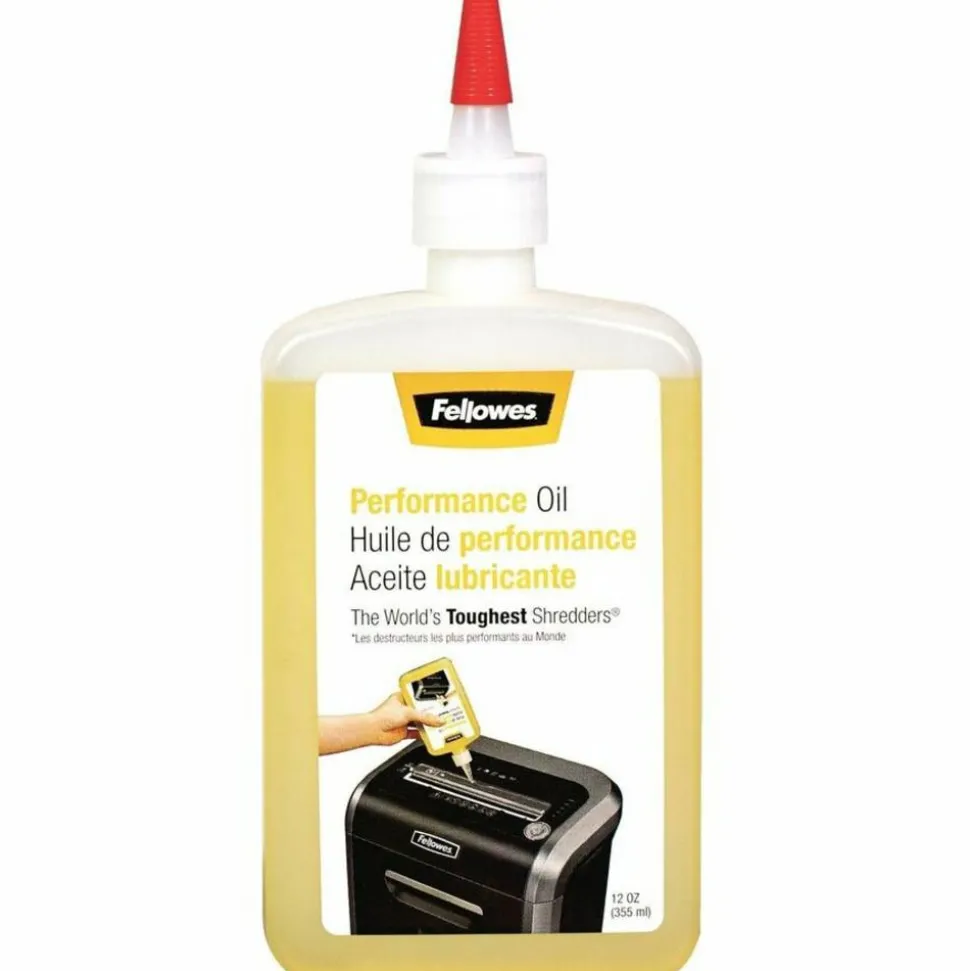 Fellowes Powershred Shredder Lubricant, 12 Oz
