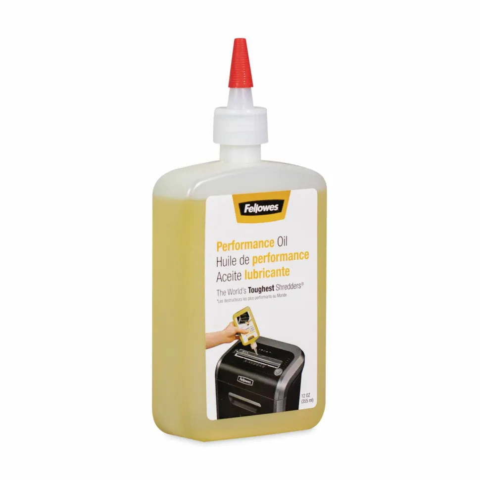 Fellowes Powershred Shredder Lubricant, 12 Oz