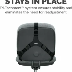 Fellowes Professional Series Back Support with Microban Protection, Black