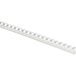 Fellowes 19-Ring Plastic Comb Binding, 0.4