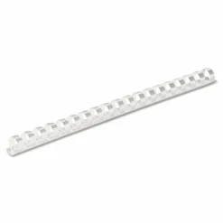 Fellowes 19-Ring Plastic Comb Binding, 0.4