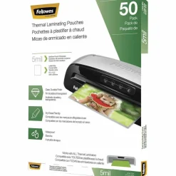 Fellowes Thermal Laminating Pouches, 8-1/2