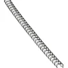 Fellowes Wire Binding Combs, 9/16" , 130 Sheets, Black - 10.5"x0.5"x 1" Depth - 0.56" Maximum Capacity - 130x Sheet Capacity - Round - Black - 25/Pack