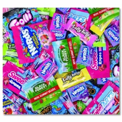 Ferrara Party Mix Stand-Up Bag, 120 Pieces, Assorted Flavors, 2.5 lb Bag