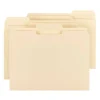 File Folders, 1/3 Cut, Letter Size, Manila, Pack Of 250