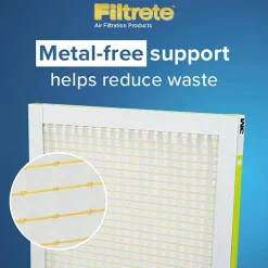 Filtrete 20 x 25 x 1 Air Filter, 12 HVAC Filters, MPR 700, MERV 8, Optimized HVAC Airflow, Dust, Pollen & Pet Dander, 3 Month AC and Furnace Filters