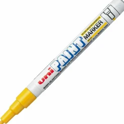 Fine Marker Point - Yellow Oil Based Ink - 1 Dozen