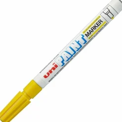Fine Marker Point - Yellow Oil Based Ink - 1 Dozen
