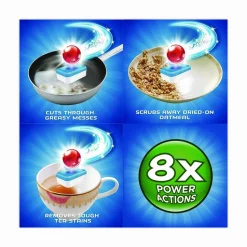 FINISH Powerball Dishwasher Tabs, Fresh Scent, 94/Box, 4 Boxes/Carton