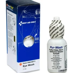 First Aid Only Pur-Wash Eyewash, Clear, 1 Oz Bottle