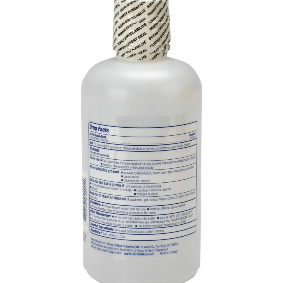 First Aid Only Sterile Ophthalmic Solution Eyewash