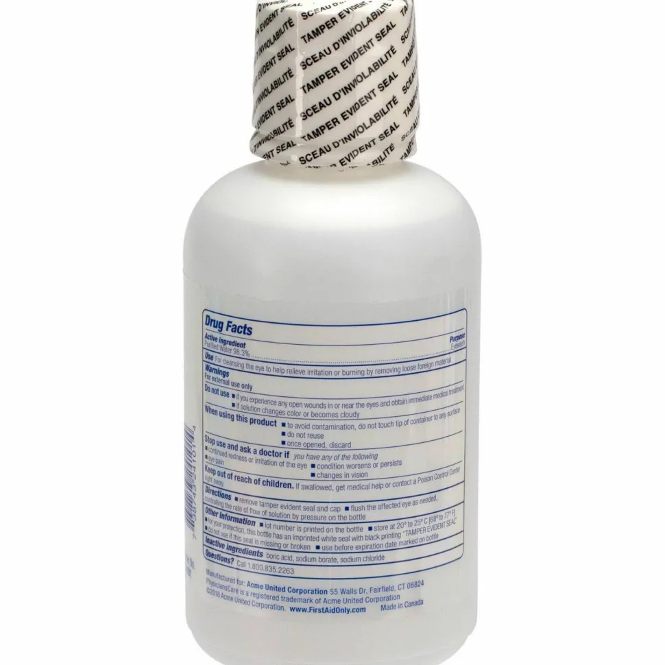 First Aid Only Sterile Ophthalmic Solution Eyewash