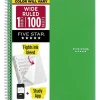 Five Star 1-Subject Wide-Ruled Notebook