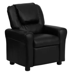 Flash Furniture Contemporary Kids Recliner with Cup Holder and Headrest