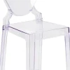 Flash Furniture Ghost Counter Stool with Tear Back