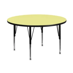 Flash Furniture Height Adjustable Round Activity Table