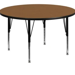 Flash Furniture Height Adjustable Round Activity Table