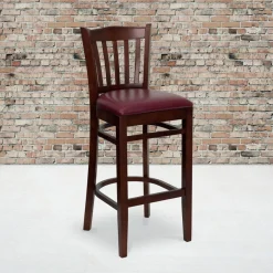 Flash Furniture HERCULES Series Vertical Slat Back Barstool