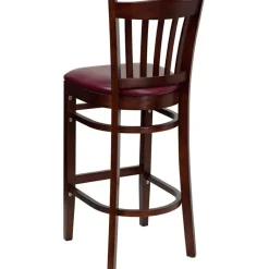Flash Furniture HERCULES Series Vertical Slat Back Barstool